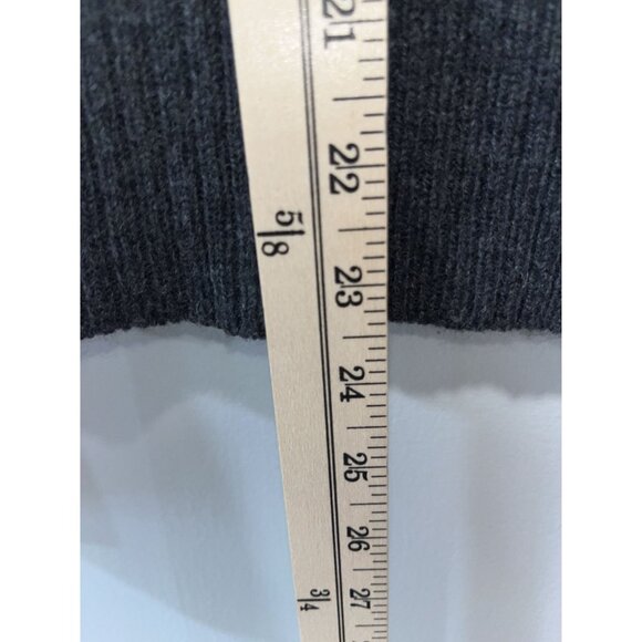 Simply Vera/Vera‎ Wang Women's Faux Fur Cardigan Sweater, Small, Gray & Black - Picture 3 of 8